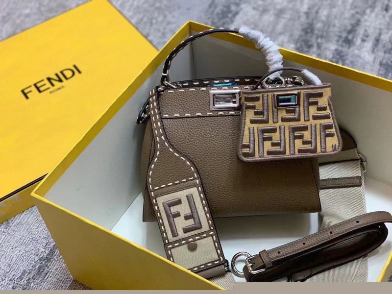 F**di top handle bags